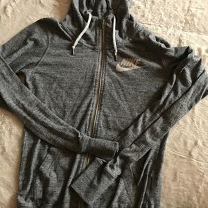 Nike zip up lightly worn